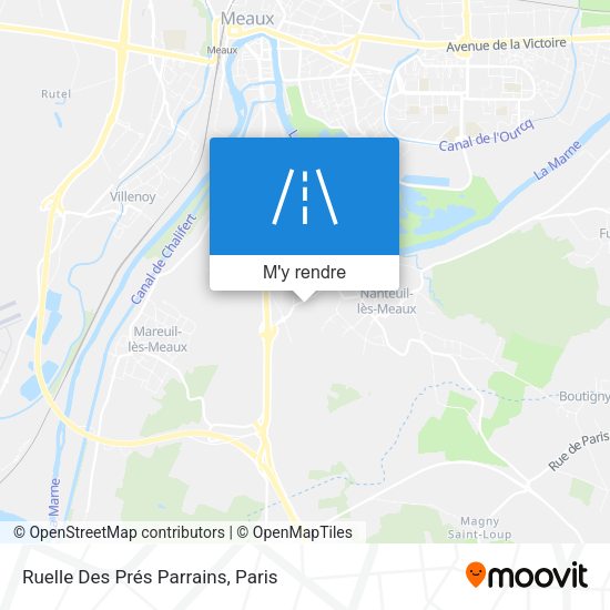 Ruelle Des Prés Parrains plan