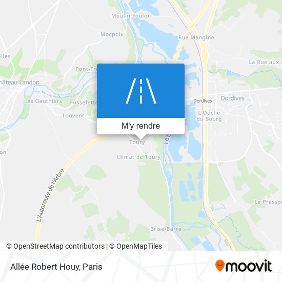 Allée Robert Houy plan