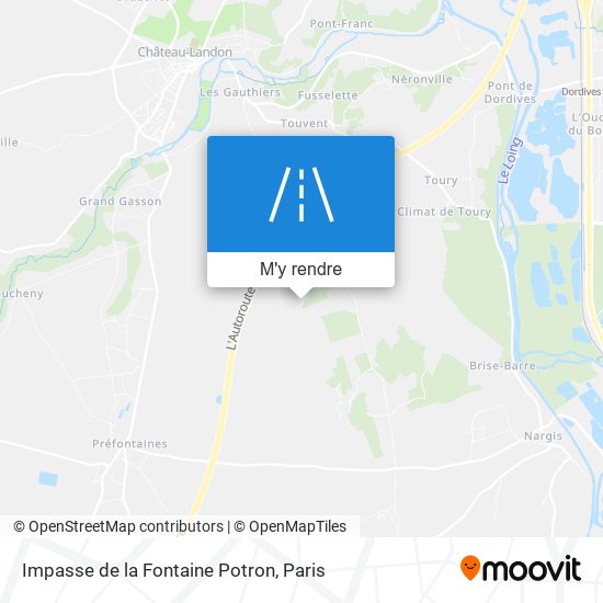 Impasse De La Fontaine Potron plan