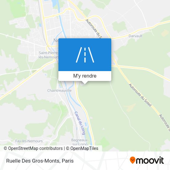 Ruelle Des Gros-Monts plan