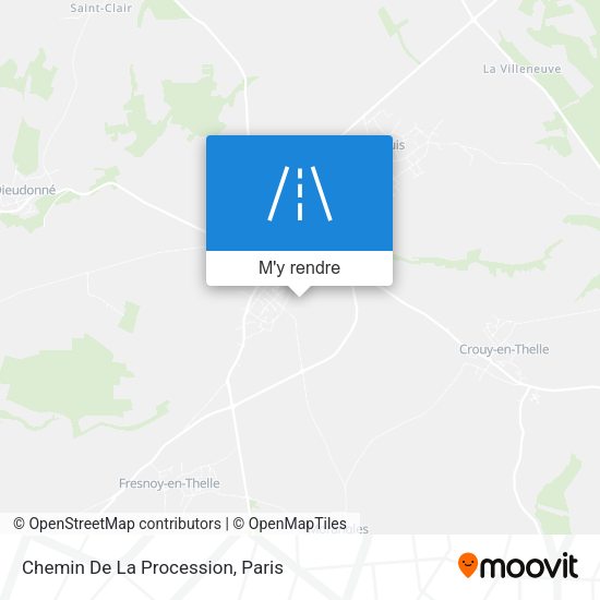 Chemin De La Procession plan