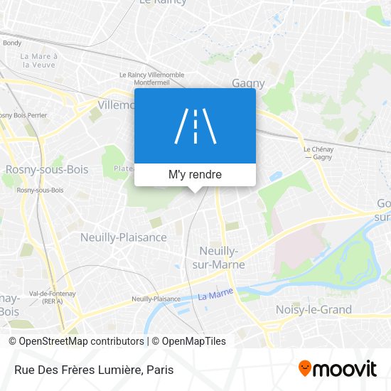 Rue Des Frères Lumière plan
