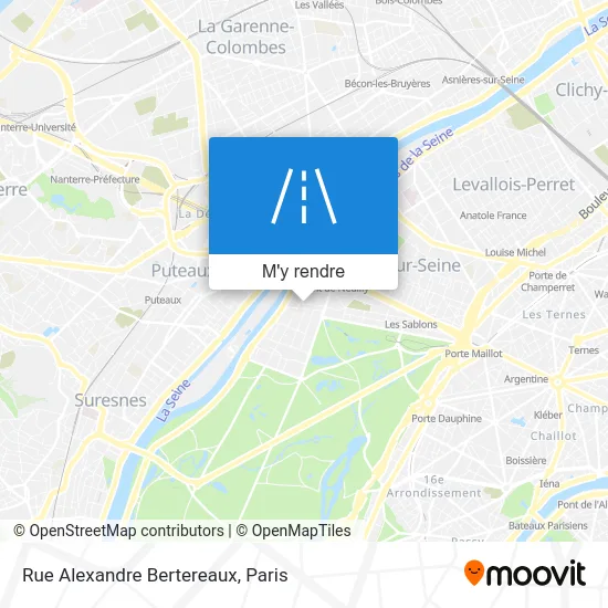 Rue Alexandre Bertereaux plan