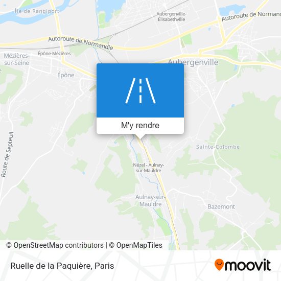 Ruelle de la Paquière plan