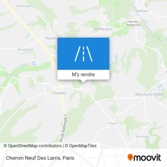 Chemin Neuf Des Larris plan