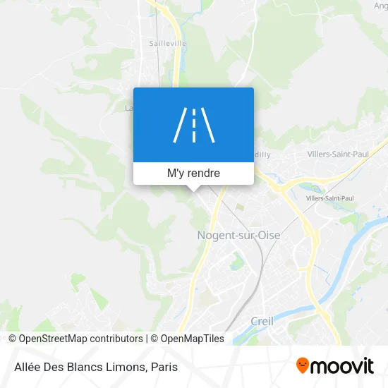 Allée Des Blancs Limons plan