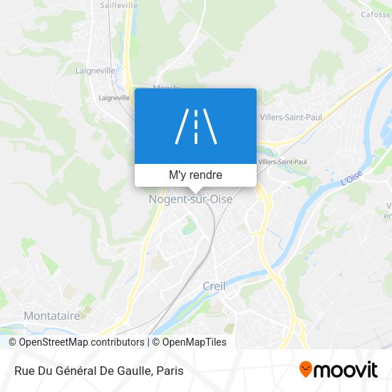 Rue Du Général De Gaulle plan