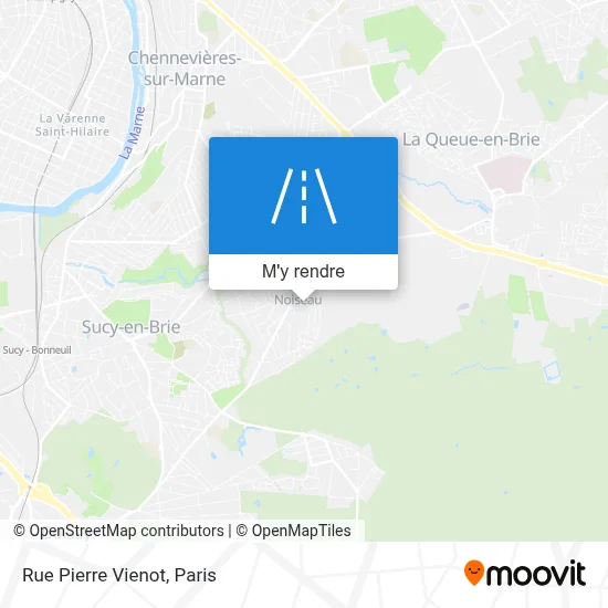Rue Pierre Vienot plan