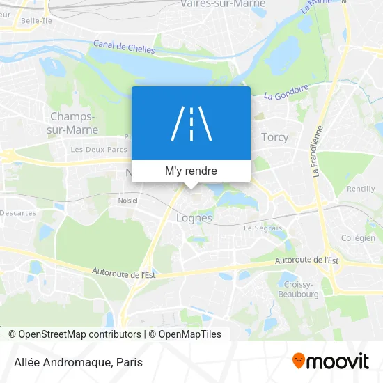 Allée Andromaque plan