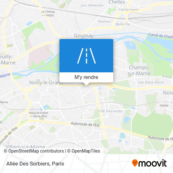 Allée Des Sorbiers plan