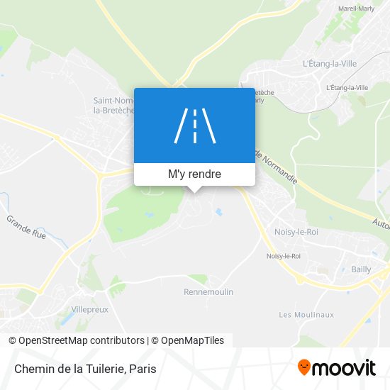 Chemin De La Tuilerie plan