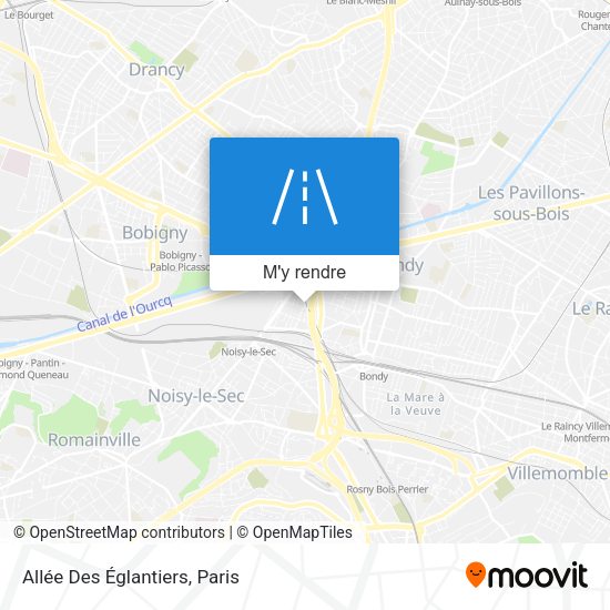 Allée Des Églantiers plan