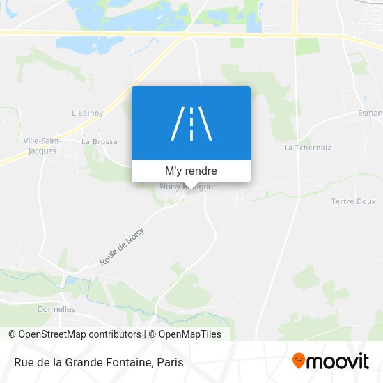 Rue de la Grande Fontaine plan