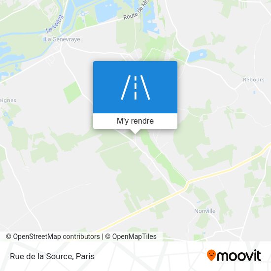 Rue de la Source plan