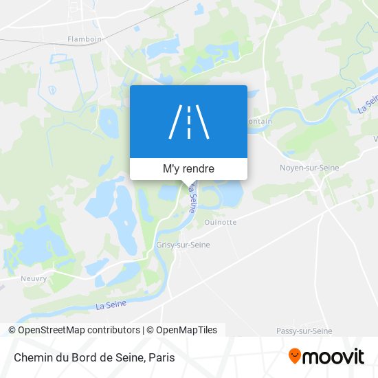 Chemin Du Bord De Seine plan