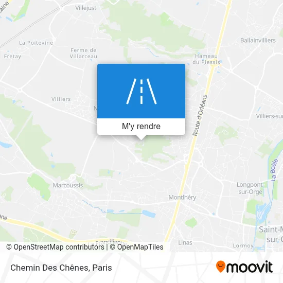 Chemin Des Chênes plan