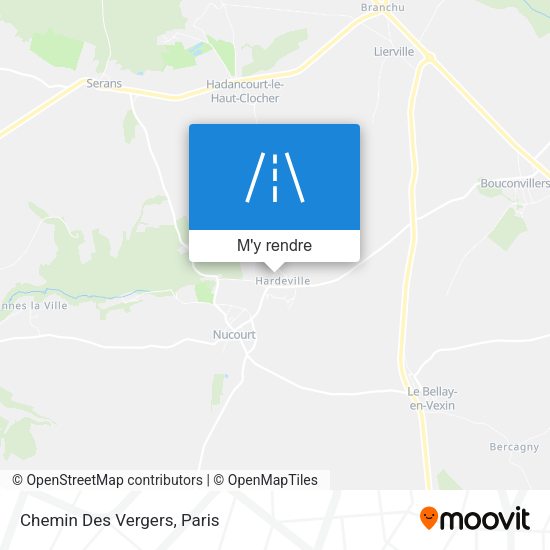 Chemin Des Vergers plan