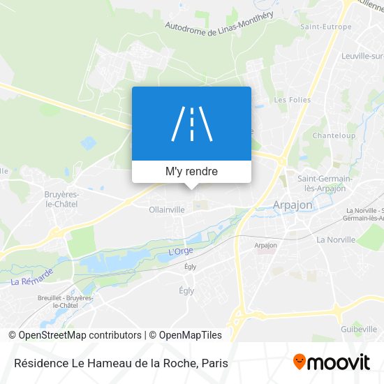 Résidence Le Hameau de la Roche plan