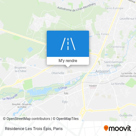 Résidence Les Trois Épis plan