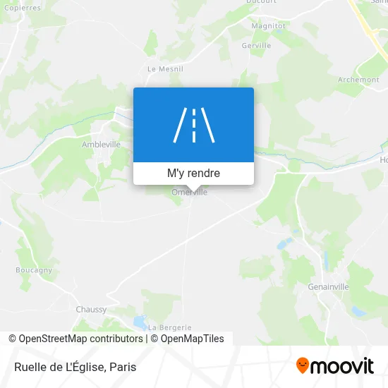 Ruelle de L'Église plan