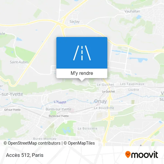 Accès 512 plan
