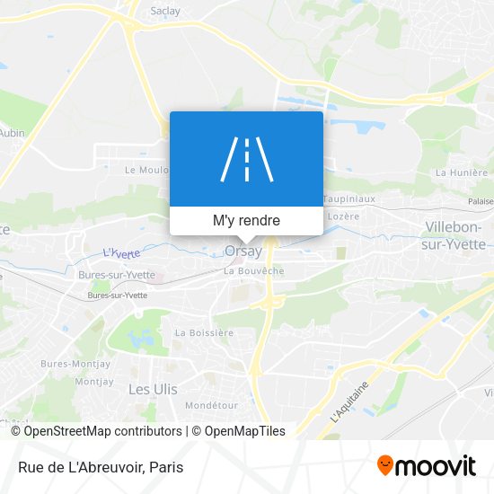 Rue de L'Abreuvoir plan