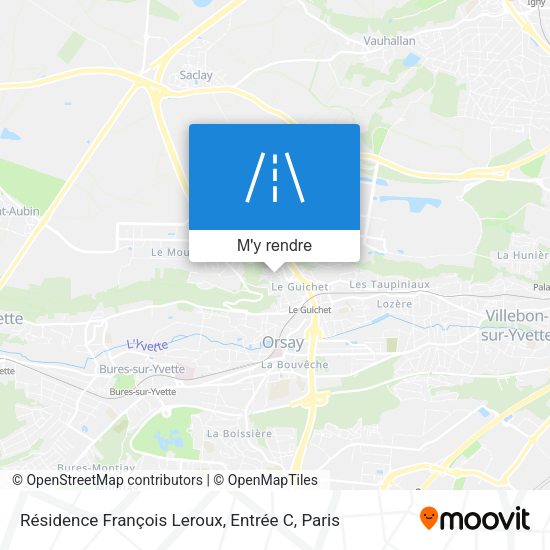 Résidence François Leroux, Entrée C plan