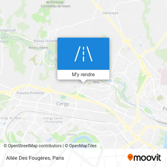 Allée Des Fougères plan