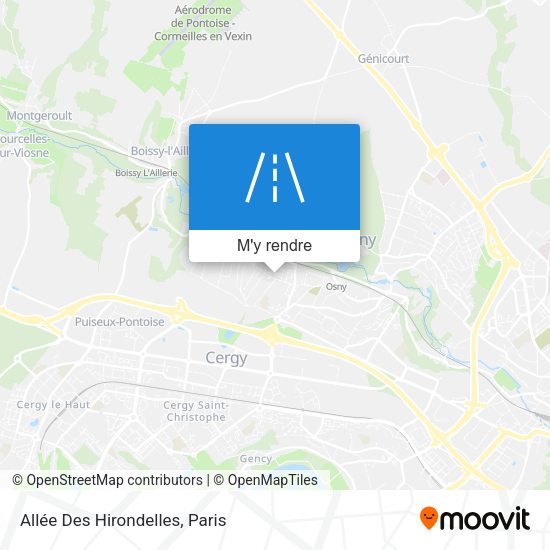 Allée Des Hirondelles plan