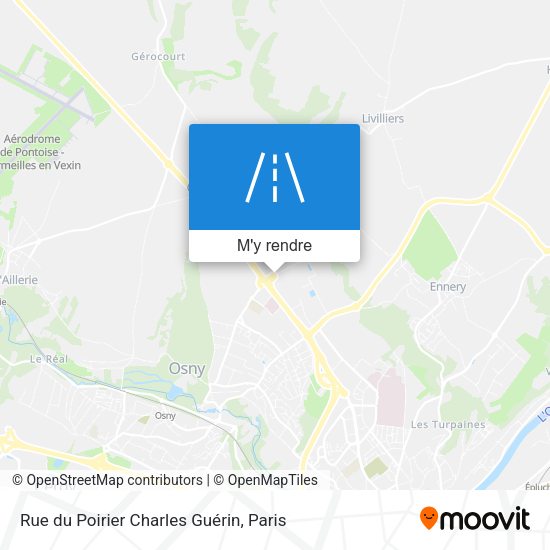 Rue du Poirier Charles Guérin plan