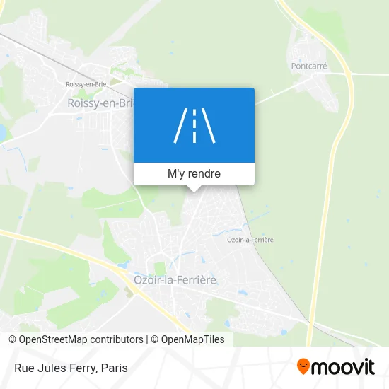 Rue Jules Ferry plan