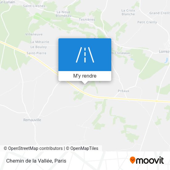 Chemin De La Vallée plan