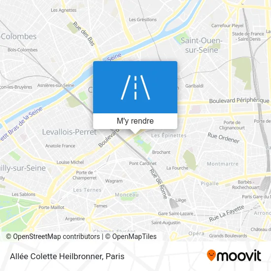 Allée Colette Heilbronner plan