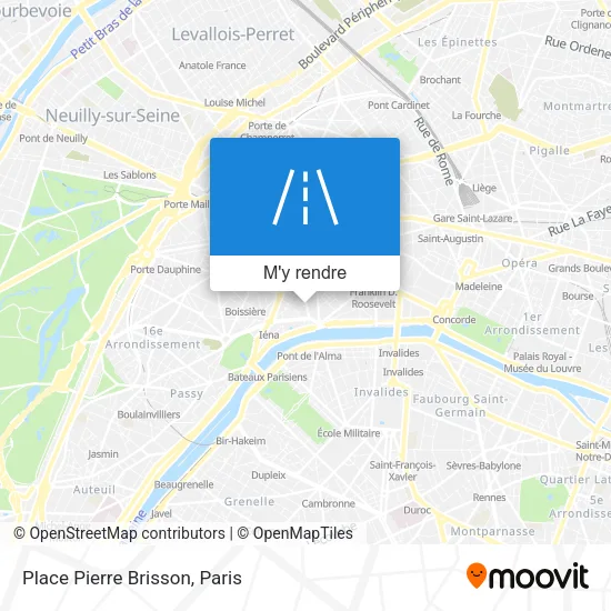 Place Pierre Brisson plan