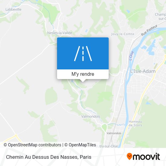 Chemin Au Dessus Des Nasses plan