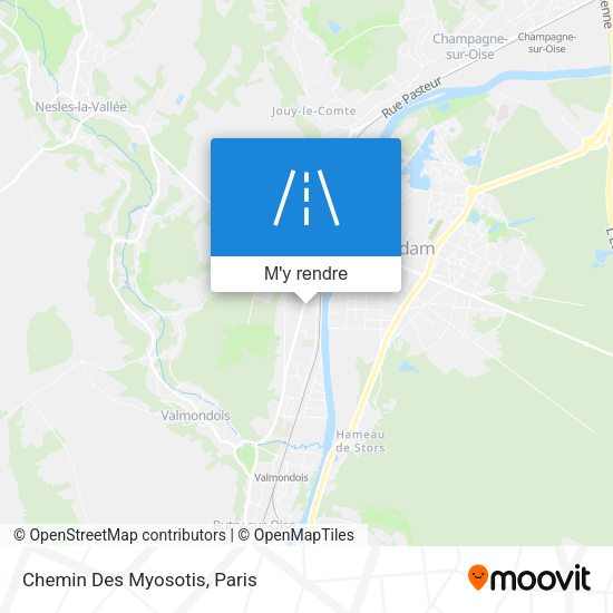 Chemin Des Myosotis plan