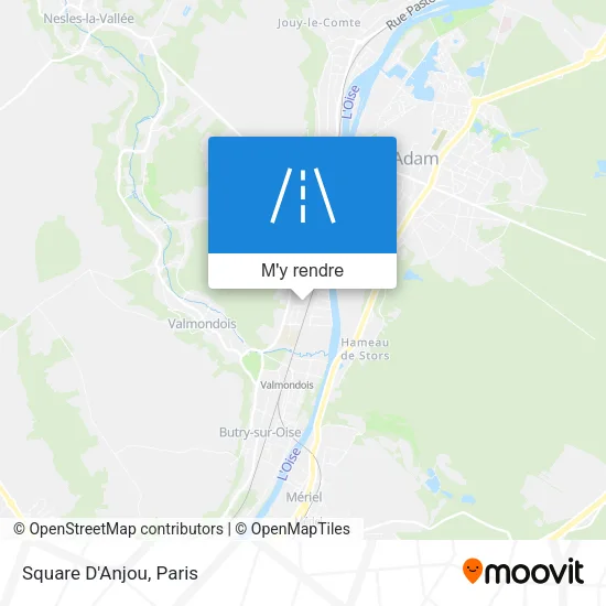 Square D'Anjou plan