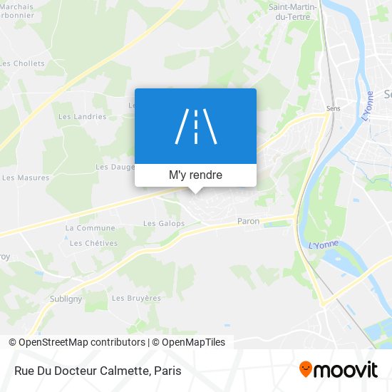 Rue Du Docteur Calmette plan