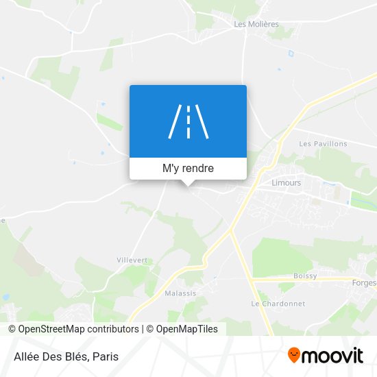 Allée Des Blés plan