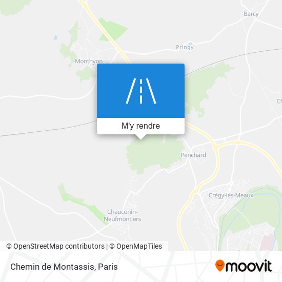 Chemin De Montassis plan