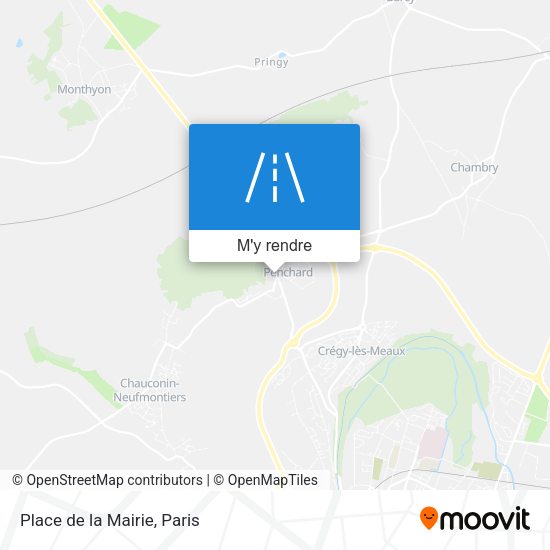Place de la Mairie plan