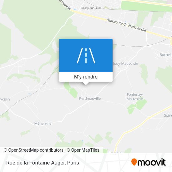 Rue de la Fontaine Auger plan