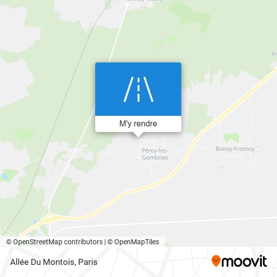 Allée Du Montois plan