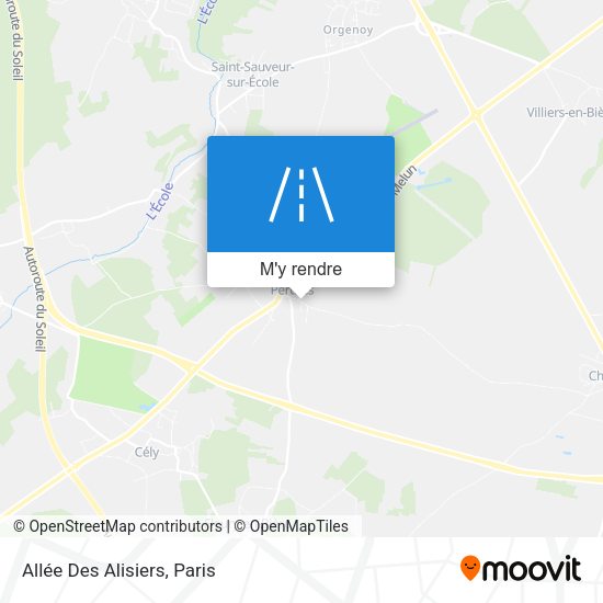 Allée Des Alisiers plan