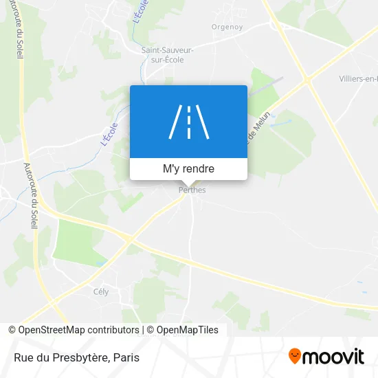 Rue du Presbytère plan