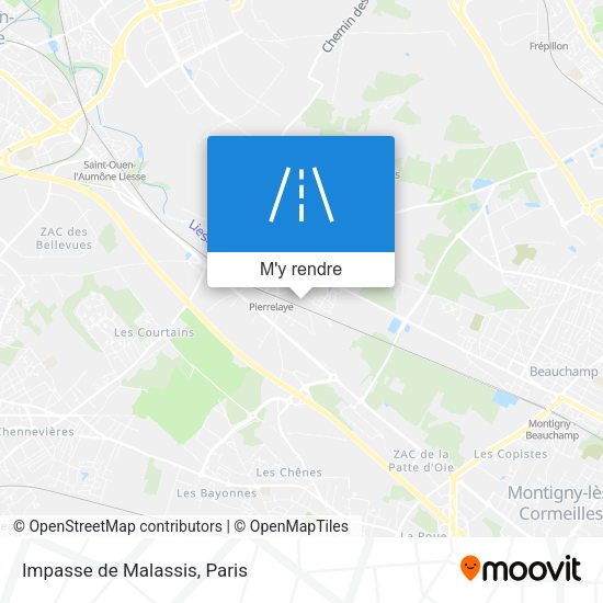 Impasse de Malassis plan
