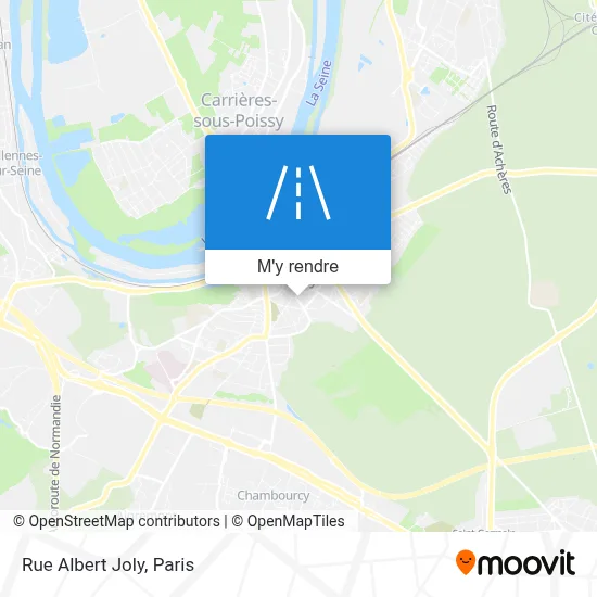 Rue Albert Joly plan