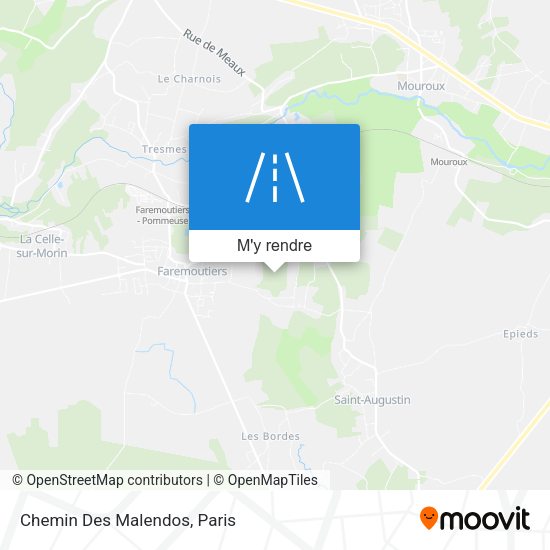 Chemin Des Malendos plan