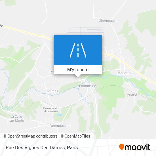 Rue Des Vignes Des Dames plan