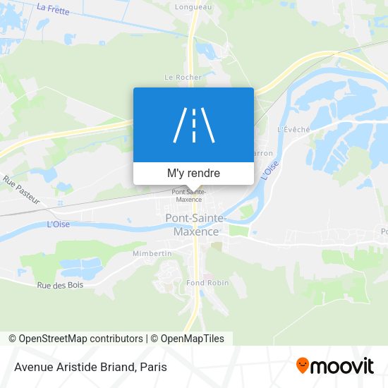 Avenue Aristide Briand plan